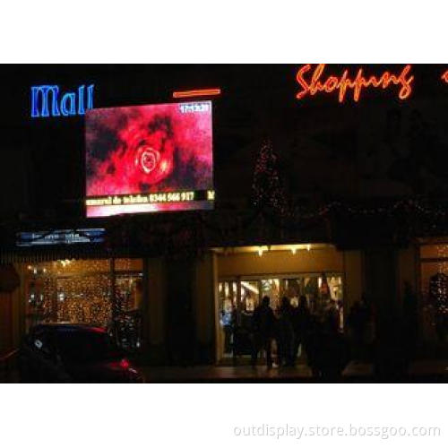 High Refresh Rate P25 Outdoor Full Color LED Display Video